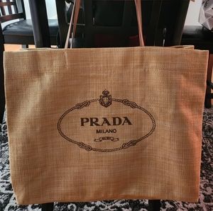 Authentic Prada LG tote bag